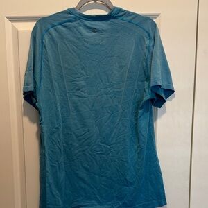 lululemon athletica Teal Short Sleeve Shirt